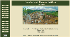 Desktop Screenshot of cumberlandpioneers.com